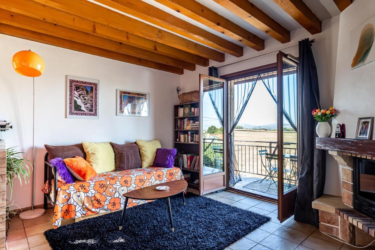 Logement 75M2, Avec Vue, Au Calme, Lyon A 25Km Communay Exteriér fotografie